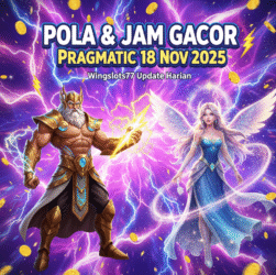 Update pola, game, dan jam gacor Pragmatic Play 18 November 2025 versi Wingslots77. Analisis harian terbaru, rekomendasi game, serta pola menang yang stabil.
