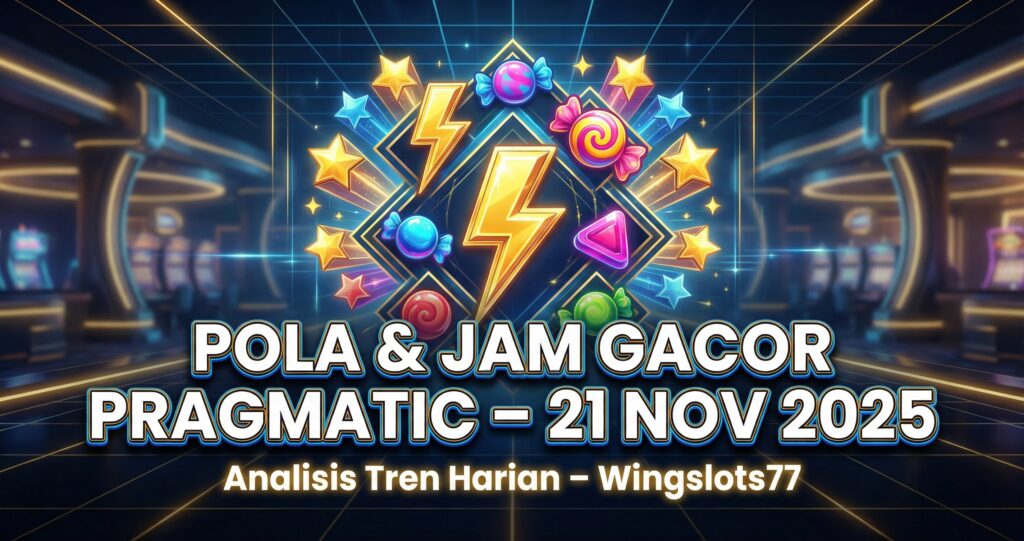 Analisis tren permainan Pragmatic Play 21 November 2025: pola pemain, jam ramai, perilaku game, dan cara memahami ritme putaran secara lebih cerdas.