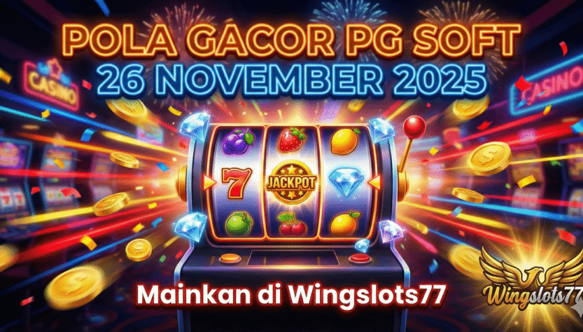 pola game gacor PG Soft, Pola PG Soft 26 November 2025, game gacor PG Soft Wingslots77, RTP PG Soft, tips menang PG Soft, slot gacor PG Soft