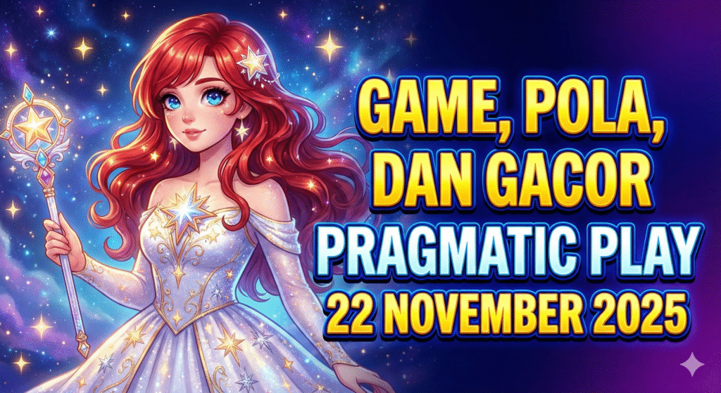 Temukan pola, game, dan jam gacor di Pragmatic Play pada 22 November 2025. Maksimalkan kemenanganmu di Wingslots77 dengan tips terbaik dari kami.