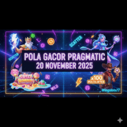 Update pola gacor Pragmatic Play 20 November 2025 paling akurat untuk tingkatkan peluang menang di Wingslots77. Cek jam hoki & rekomendasi game!