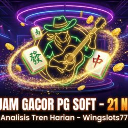 Analisis pola pemain, game populer, dan jam ramai PG Soft pada 21 November 2025. Pembahasan lengkap tren komunitas Wingslots77 hari ini.