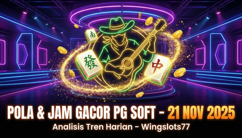 Analisis pola pemain, game populer, dan jam ramai PG Soft pada 21 November 2025. Pembahasan lengkap tren komunitas Wingslots77 hari ini.