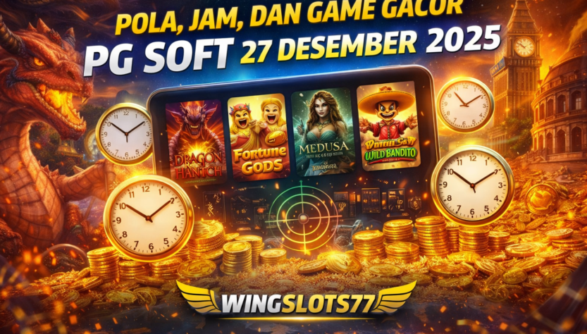 Wingslots77, pola slot gacor hari ini, jam gacor pragmatic, bocoran slot 27 desember 2025, rtp slot pragmatic, tips menang slot online, agen slot terpercaya.