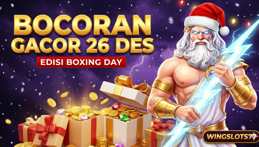 Wingslots77, slot gacor 26 desember 2025, bocoran slot boxing day, pola pragmatic play hari ini, jam gacor slot, sweet bonanza xmas, gates of olympus 1000, rtp slot tertinggi hari ini.