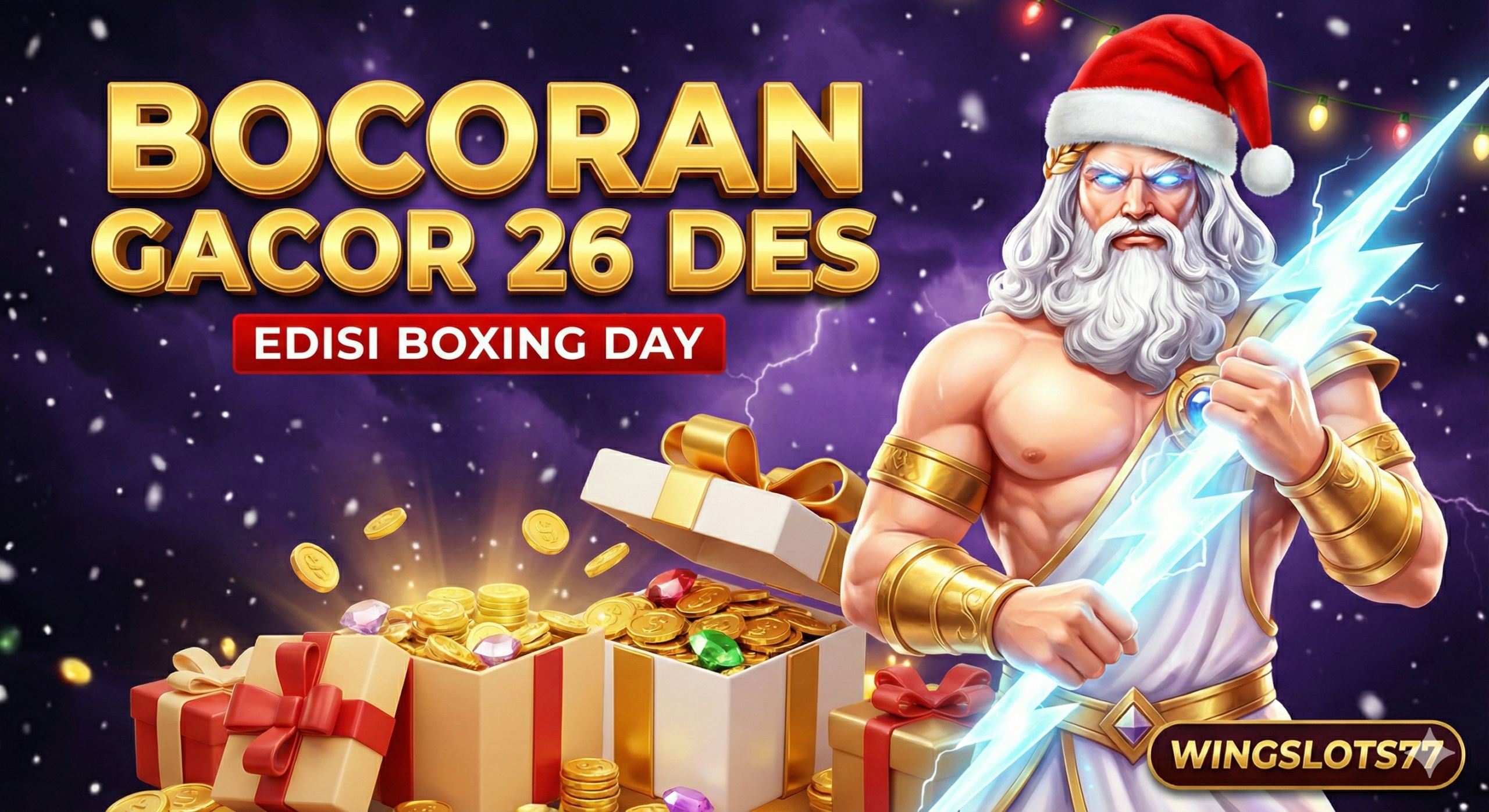 Wingslots77, slot gacor 26 desember 2025, bocoran slot boxing day, pola pragmatic play hari ini, jam gacor slot, sweet bonanza xmas, gates of olympus 1000, rtp slot tertinggi hari ini.