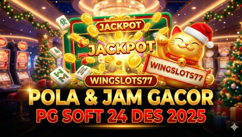 Wingslots77, pola gacor hari ini, jam gacor pg soft, rtp live wingslots77, slot gacor 24 desember 2025, pg soft mahjong ways 2, bocoran slot gacor, situs slot terpercaya 2025.