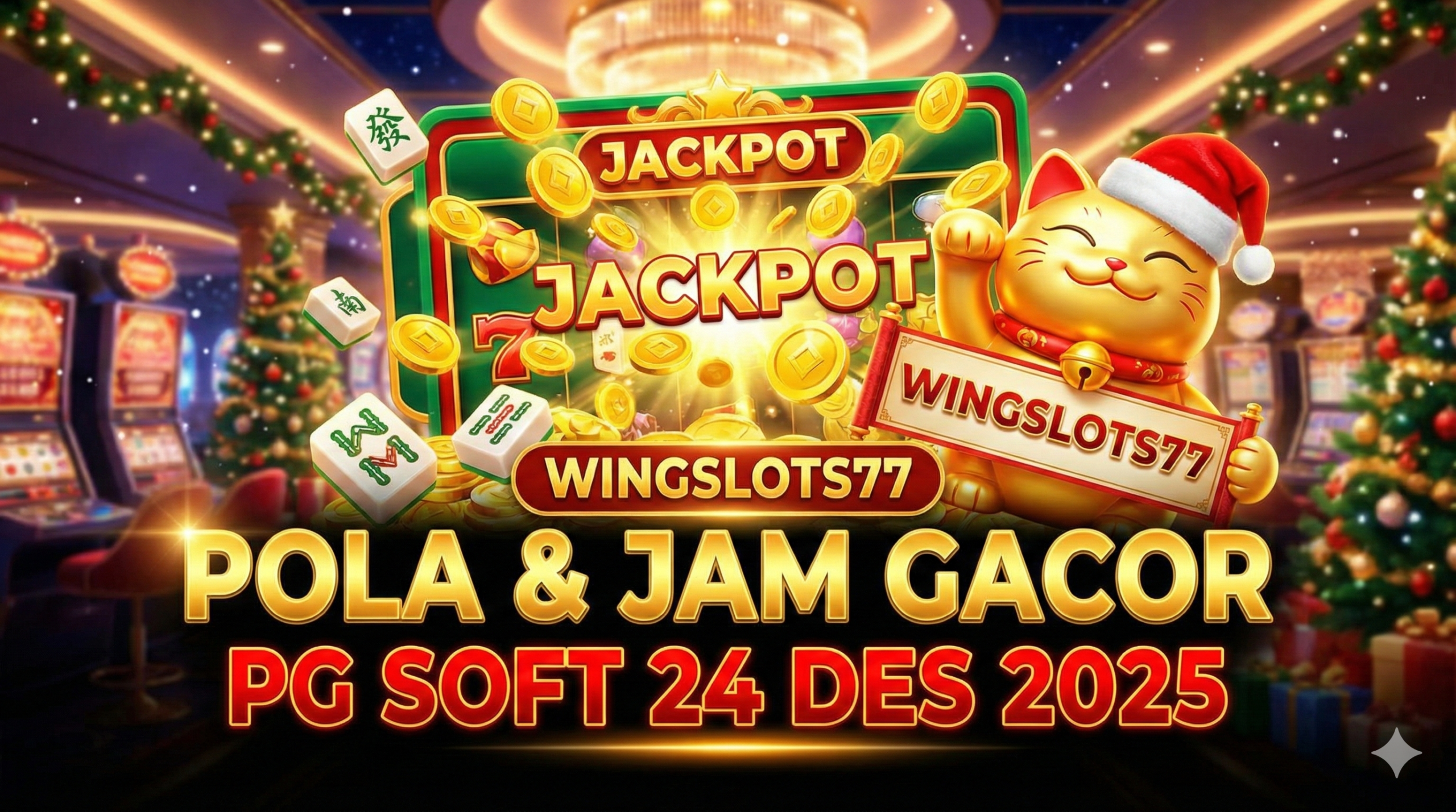 Wingslots77, pola gacor hari ini, jam gacor pg soft, rtp live wingslots77, slot gacor 24 desember 2025, pg soft mahjong ways 2, bocoran slot gacor, situs slot terpercaya 2025.