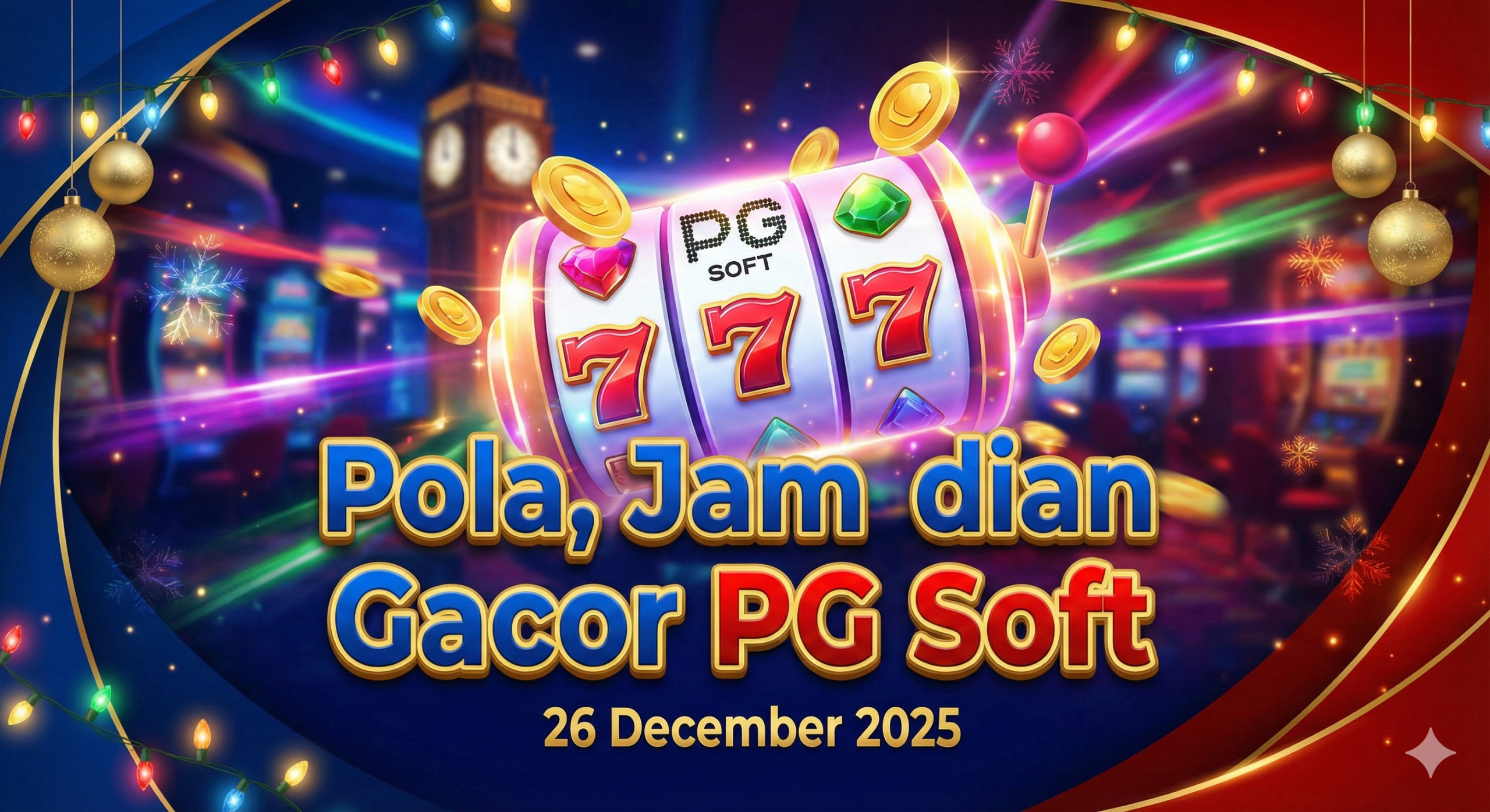 PG Soft, game gacor, pola menang PG Soft, jam gacor, Wingslots77, slot gacor, RTP tinggi, slot terbaik PG Soft, 26 Desember 2025