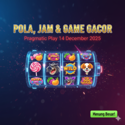 Pragmatic Play, game gacor, pola slot, jam gacor, Wingslots77, jackpot, 14 Desember 2025, Sweet Bonanza, The Dog House, game slot gacor