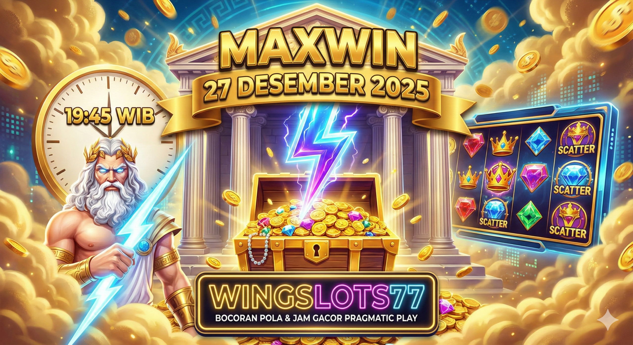 Wingslots77, pola slot gacor hari ini, jam gacor pragmatic, bocoran slot 27 desember 2025, rtp slot pragmatic, tips menang slot online, agen slot terpercaya