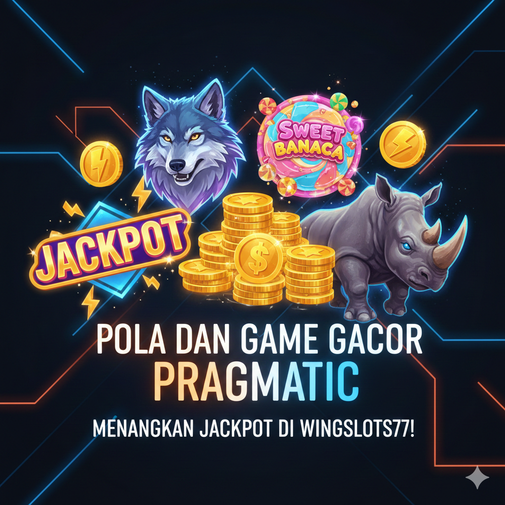 pola game gacor, Pragmatic Play, Wingslots77, tips menang slot, game gacor, RTP tinggi, Sweet Bonanza, Wolf Gold, Great Rhino Megaways