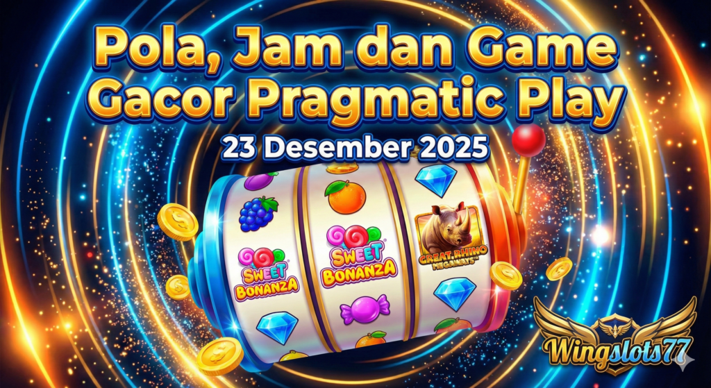 Pola Pragmatic Play, jam gacor slot, game gacor Pragmatic Play, Sweet Bonanza, Great Rhino Megaways, slot gacor, tips slot Pragmatic Play, RTP Pragmatic Play, Wingslots77