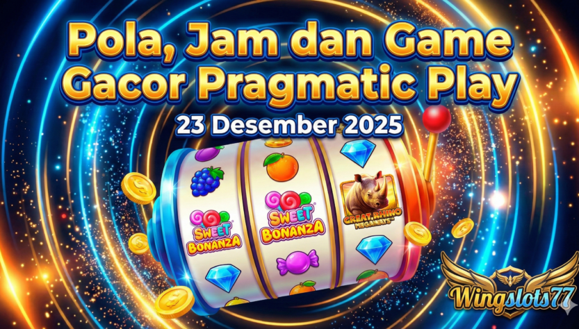 Pola Pragmatic Play, jam gacor slot, game gacor Pragmatic Play, Sweet Bonanza, Great Rhino Megaways, slot gacor, tips slot Pragmatic Play, RTP Pragmatic Play, Wingslots77