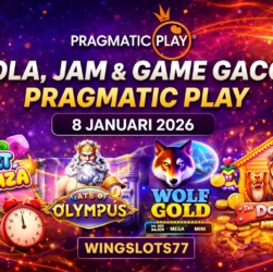Pola gacor Pragmatic Play, jam gacor Pragmatic Play, game gacor 8 Januari 2026, strategi slot Pragmatic Play, Wingslots77, slot gacor hari ini, tips slot Pragmatic Play