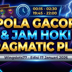 Pola slot gacor hari ini, jam hoki main slot, Wingslots77, RTP live Pragmatic Play, bocoran slot 17 Januari 2026, Gates of Olympus 2026, trik maxwin slot, game gacor pragmatic.