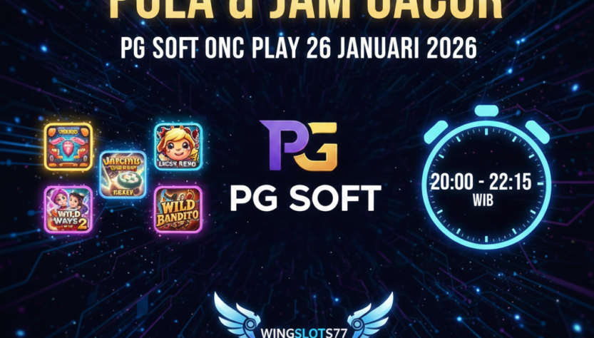 Pola PG Soft Hari Ini, Jam Gacor Wingslots77, Mahjong Ways 2 Gacor, Strategi Slot PG Soft 2026.