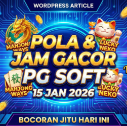 Pola Gacor PG Soft hari ini, Jam Gacor 15 Januari 2026, RTP Wingslots77, Trik Mahjong Ways 2, Bocoran Lucky Neko 2026, Situs Slot Gacor Wingslots77, Info Slot PG Soft terbaru