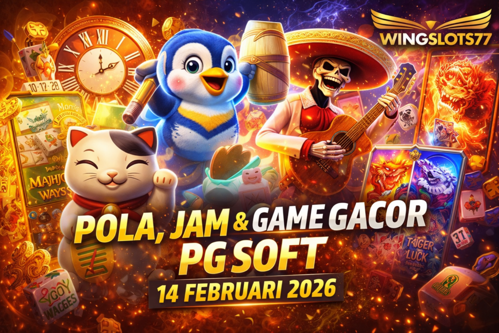 pola gacor PG Soft, jam gacor PG Soft, PG Soft slot gacor, game PG Soft terbaik, 14 Februari 2026, Wingslots77