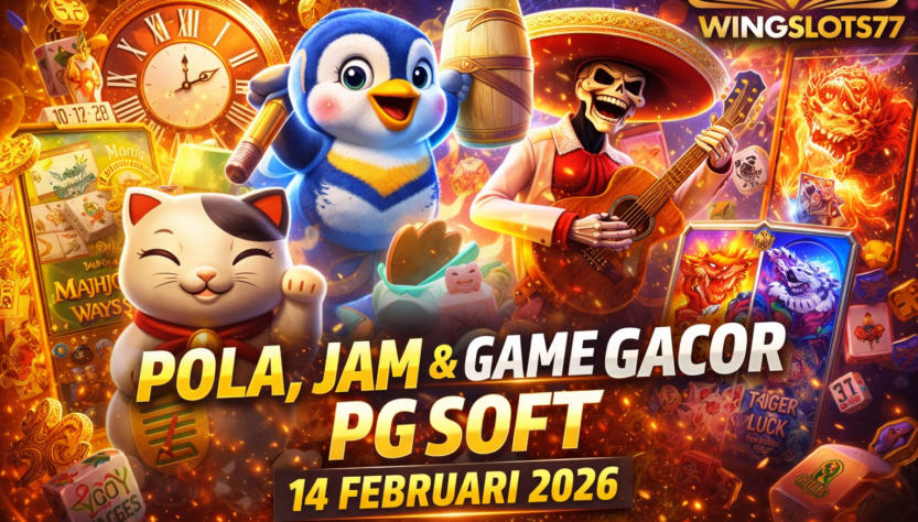 pola gacor PG Soft, jam gacor PG Soft, PG Soft slot gacor, game PG Soft terbaik, 14 Februari 2026, Wingslots77