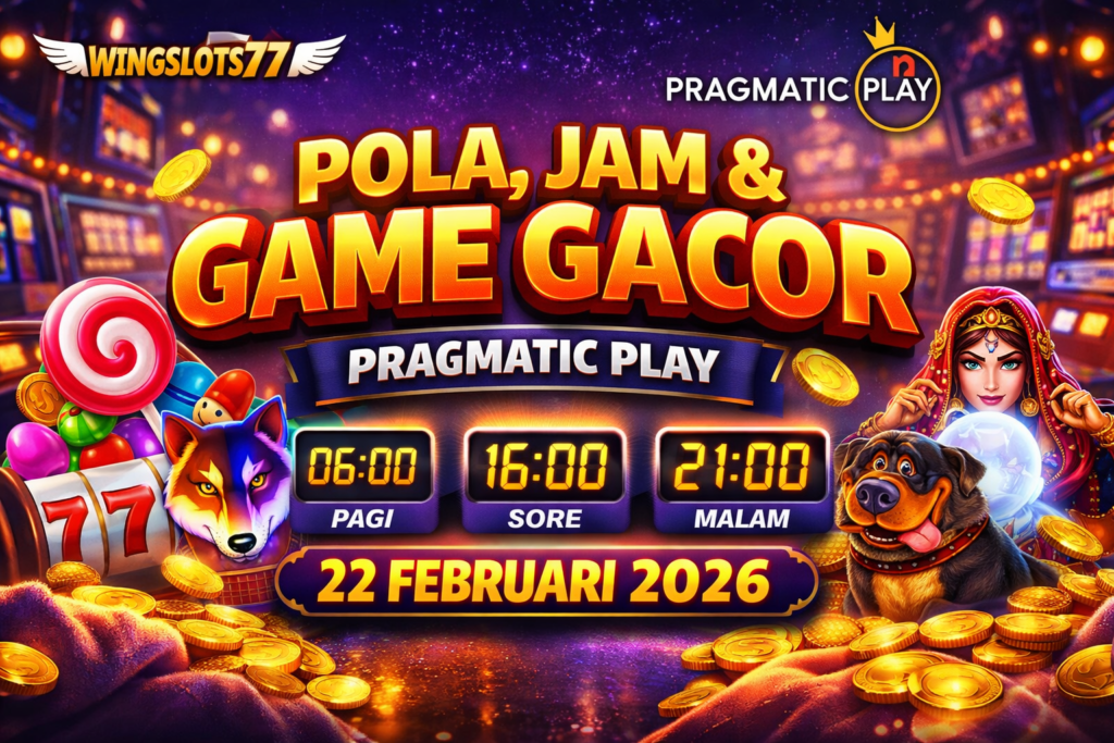Pola gacor Pragmatic Play, Jam gacor slot, Game Pragmatic Play gacor, Wingslots77, Slot gacor 2026