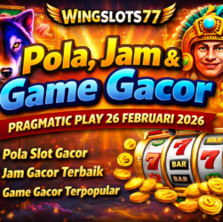 game gacor, pragmatic play, jam gacor, pola slot gacor, Wingslots77, permainan slot gacor
