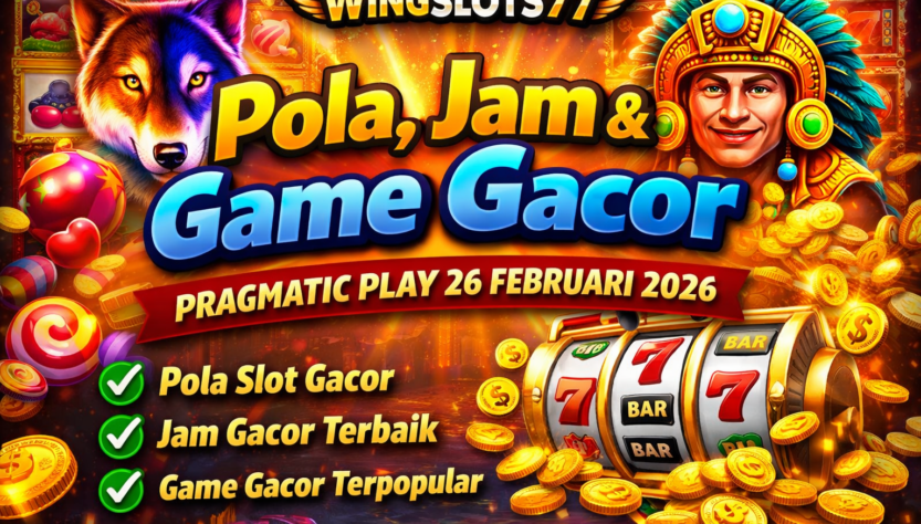 game gacor, pragmatic play, jam gacor, pola slot gacor, Wingslots77, permainan slot gacor