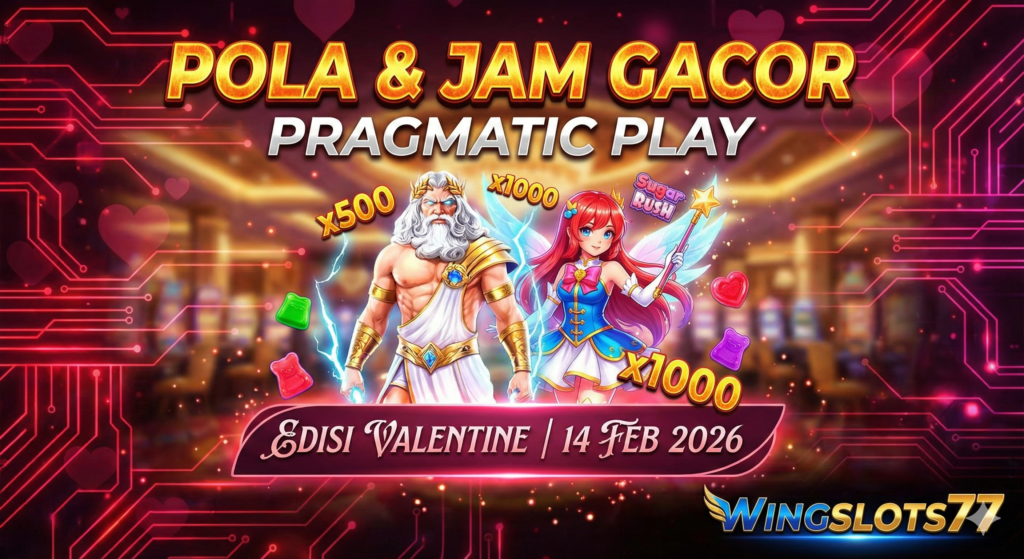 Pola gacor hari ini, jam hoki slot pragmatic, Wingslots77, RTP live pragmatic 14 Februari 2026, bocoran slot gacor 2026, trik maxwin olympus, pola starlight princess, game slot penghasil uang.