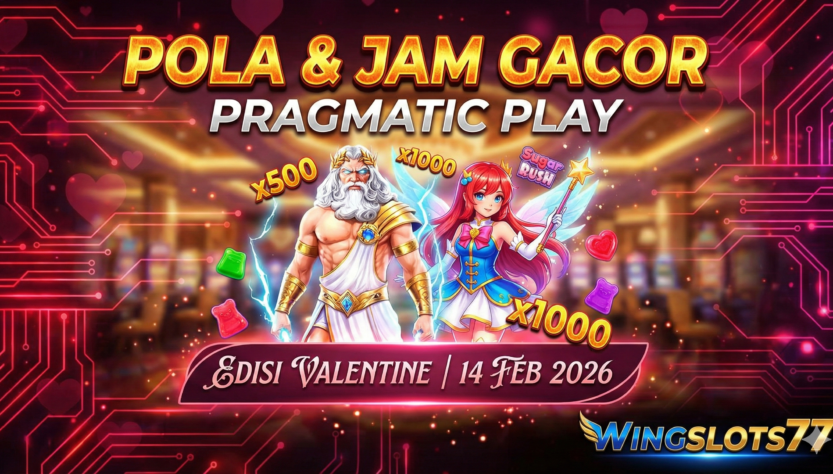 Pola gacor hari ini, jam hoki slot pragmatic, Wingslots77, RTP live pragmatic 14 Februari 2026, bocoran slot gacor 2026, trik maxwin olympus, pola starlight princess, game slot penghasil uang.