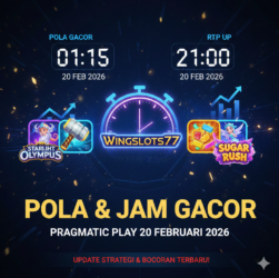 Wingslots77, Pola Gacor Pragmatic Play, Jam Gacor Hari Ini, Strategi Pragmatic Play 2026, Info Slot Gacor.