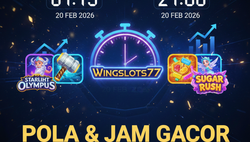 Wingslots77, Pola Gacor Pragmatic Play, Jam Gacor Hari Ini, Strategi Pragmatic Play 2026, Info Slot Gacor.