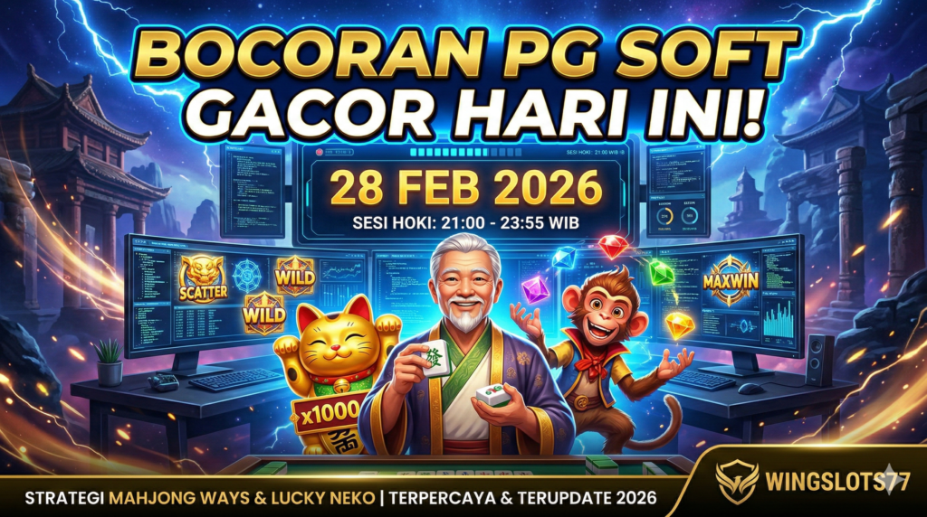 pg soft gacor hari ini, pola mahjong ways 2, jam hoki pg soft, wingslots77, bocoran slot gacor 2026, trik slot pg soft