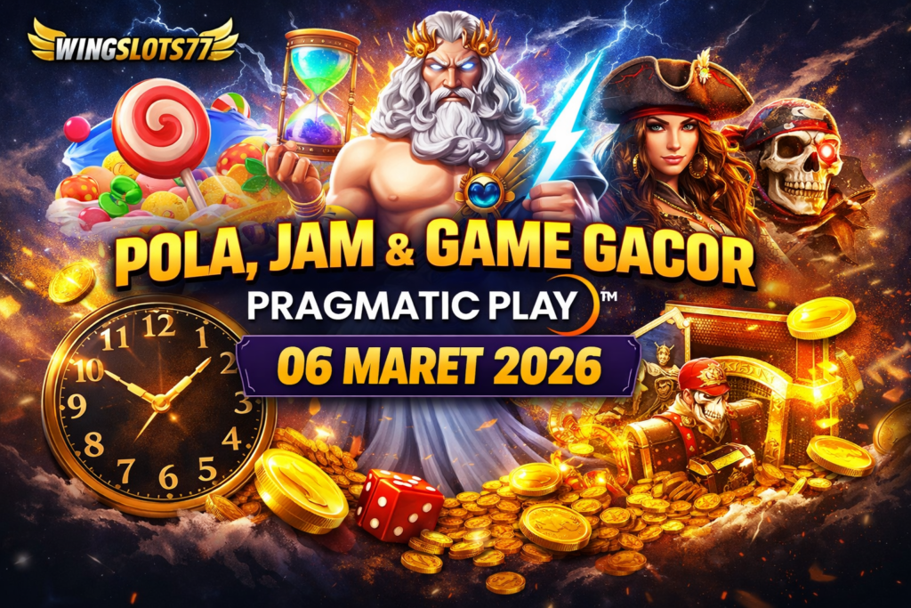 Pola gacor, Jam gacor, Pragmatic Play, Sweet Bonanza, Gates of Olympus, Wolf Gold, Pirate Gold Deluxe, Wingslots77