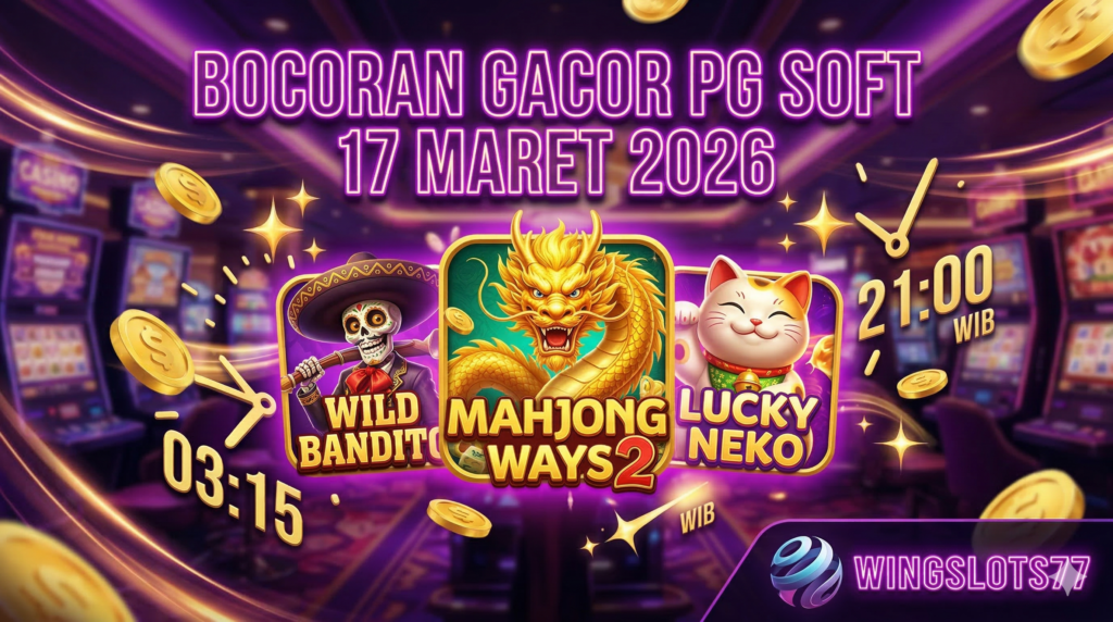 Pola Gacor PG Soft, Jam Gacor PG Soft, Wingslots77, Mahjong Ways 2 Gacor, Tips Maxwin PG Soft, RTP Live Hari Ini.