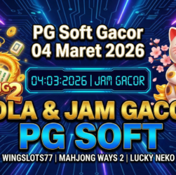 Wingslots77, PG Soft gacor hari ini, pola slot 2026, jam hoki main slot, Mahjong Ways 2, Lucky Neko, RTP Live Wingslots77, bocoran slot gacor