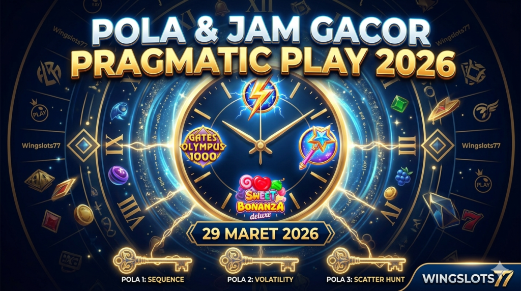 pola gacor, jam gacor pragmatic play, wingslots77, slot gacor 2026, trik menang slot pragmatic