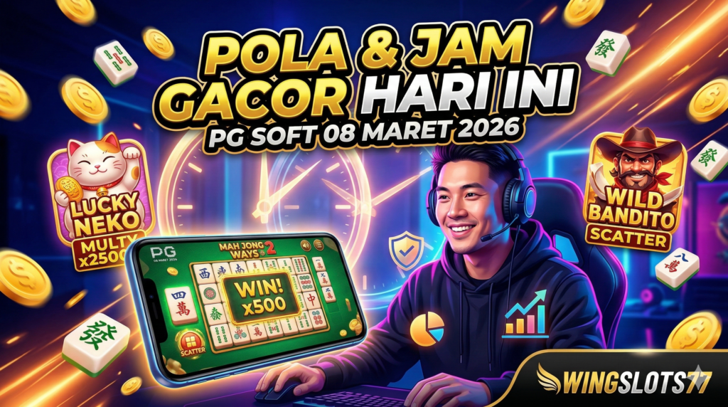 Wingslots77, PG Soft, Mahjong Ways 2 Gacor, Jam Hoki PG Soft, Pola Slot Hari Ini