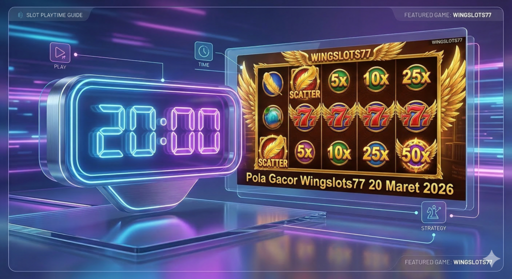 Jam Hoki Main Slot PG Soft 20 Maret, Pola Mahjong Ways 2 Gacor Hari Ini, Trik Scatter Hitam PG Soft, Prediksi Jam Gacor Wingslots77 Besok, Strategi Bermain PG Soft Anti Rungkad, Bocoran Jam Menang Slot Online 2026.