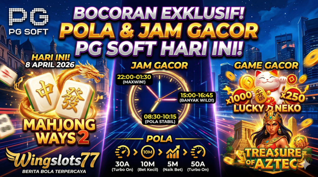 pola gacor pg soft, jam hoki pg soft hari ini, trik mahjong ways 2, Wingslots77, game gacor pg soft 2026, bocoran slot gacor hari ini
