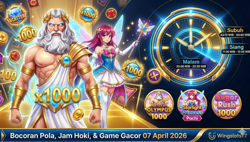 pola gacor, jam gacor pragmatic, pragmatic play hari ini, wingslots77, slot gacor 7 april 2026, trik menang slot