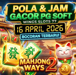 Wingslots77, PG Soft Gacor, Pola Mahjong Ways 2, Jam Gacor Slot, Bocoran Slot 16 April 2026, Strategi Slot Online