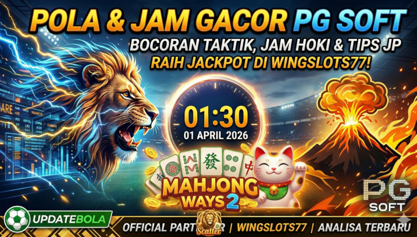 PG Soft gacor, Wingslots77, Mahjong Ways 2, pola slot hari ini, jam hoki slot, tips menang PG Soft, slot gacor 2026