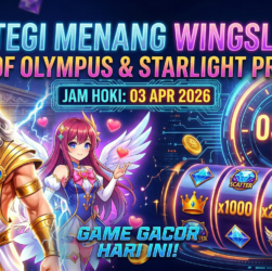 Wingslots77, Pragmatic Play, Pola Gacor Hari Ini, Jam Gacor Slot, Trik Slot Gacor 2026, Gates of Olympus, Starlight Princess